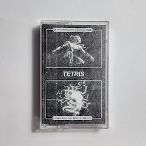 Tetris C64 RARE Soundtrack Cassette - Handcrafted and High-Fidelity