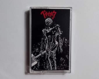 Berserk 1997 Anime Soundtrack - High Fidelity Handmade Cassette