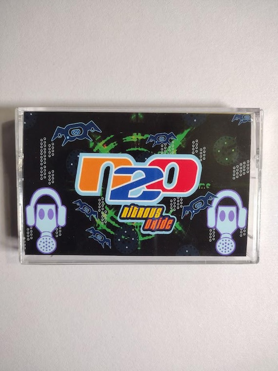 N20 - 亜酸化窒素 PS1 ビデオゲーム ハンドメイド カセットテープ