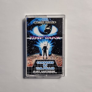 Time Trax Sega Genesis Soundtrack by Tim Follin - Handmade Custom Cassette