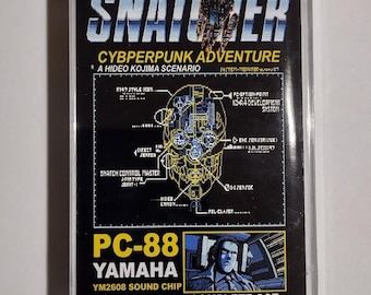 Snatcher PC-88 OST Cassette Tape