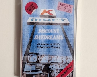 K-MART Discount Daydreams - Vintage Retail ASMR 60 Minutes of in store music Handmade Cassette Tape