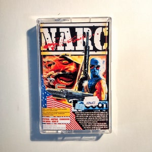 NARC Arcade Soundtrack Cassette - Handmade High Fidelity Retro Gaming Collectible Nostalgia