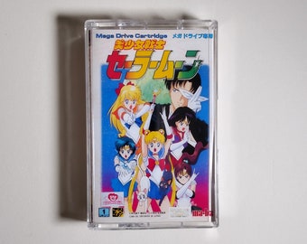 Sailor Moon Pretty Guardian  Cassette Soundtrack - 34 Tracks, 45 Min Runtime, Retro Anime, Sega Mega Drive, Limited Edition