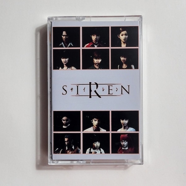Siren PS2 Custom Cassette: Relive the Eerie Atmosphere | Haunting Soundtrack & Narrative Vibes | Limited Edition Collector's Item