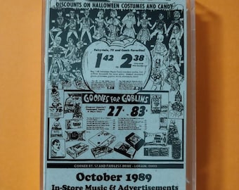 K-Mart - October 1989 In-Store Music & Advertisements - 90 Minute Handmade Cassette Tape Dreamy Lofi Vaporwave Vintage Retail Audio Therapy