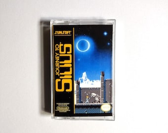 Journey to Silius NES Soundtrack – Handmade Cassette Tape | Retro 8-Bit Chiptune Music