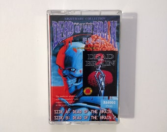 Dead of the Brain 1 & 2 Handmade Custom Kassette PC98 Game Soundtrack Rare OST