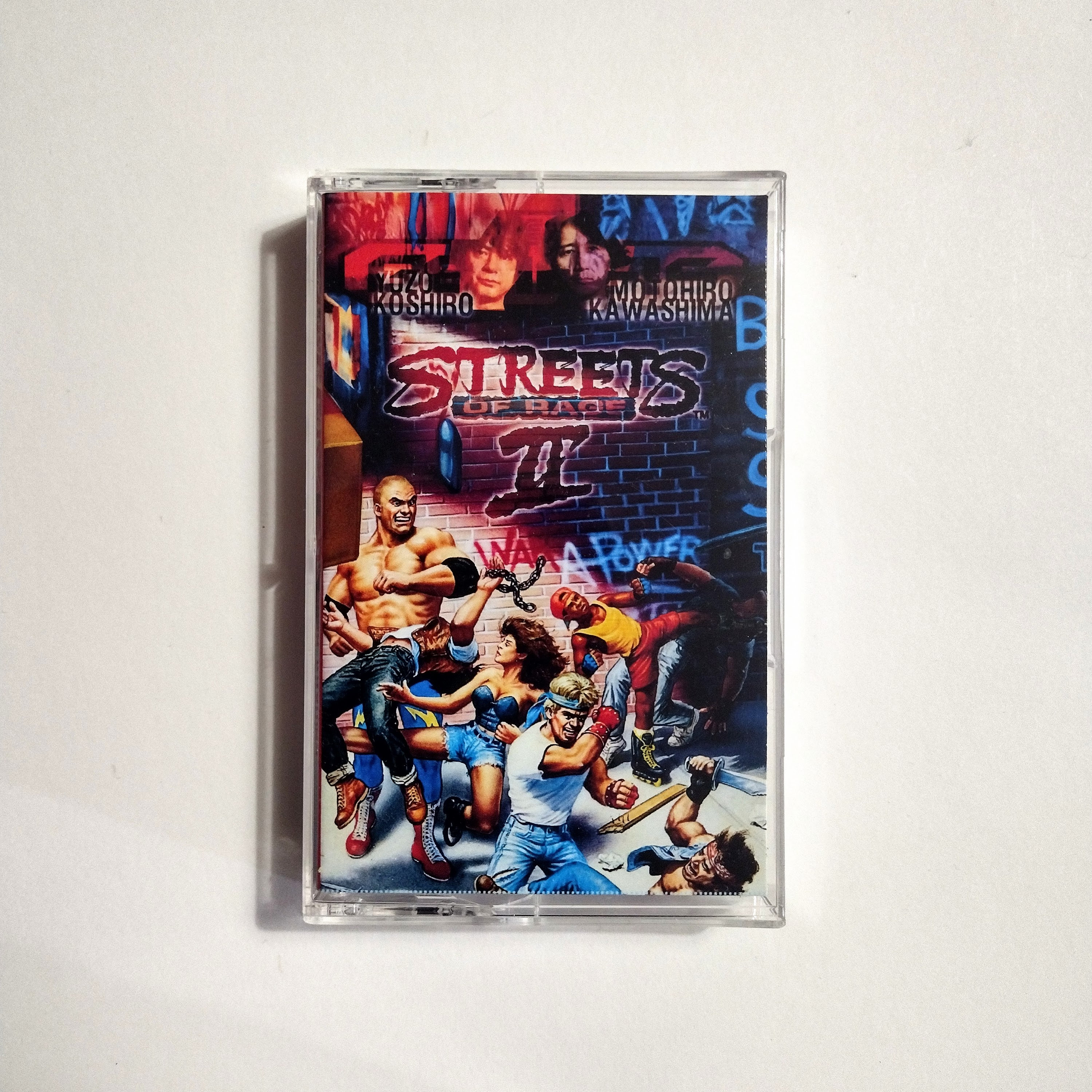 Streets of Rage 2 Soundtrack Handmade Cassette Tape - Yuzo