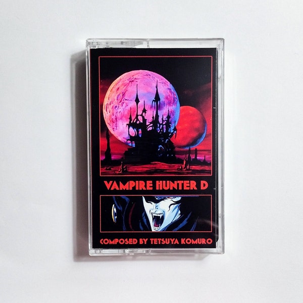 Vampire Hunter D Anime Soundtrack - Handcrafted High-Fidelity Custom Cassette