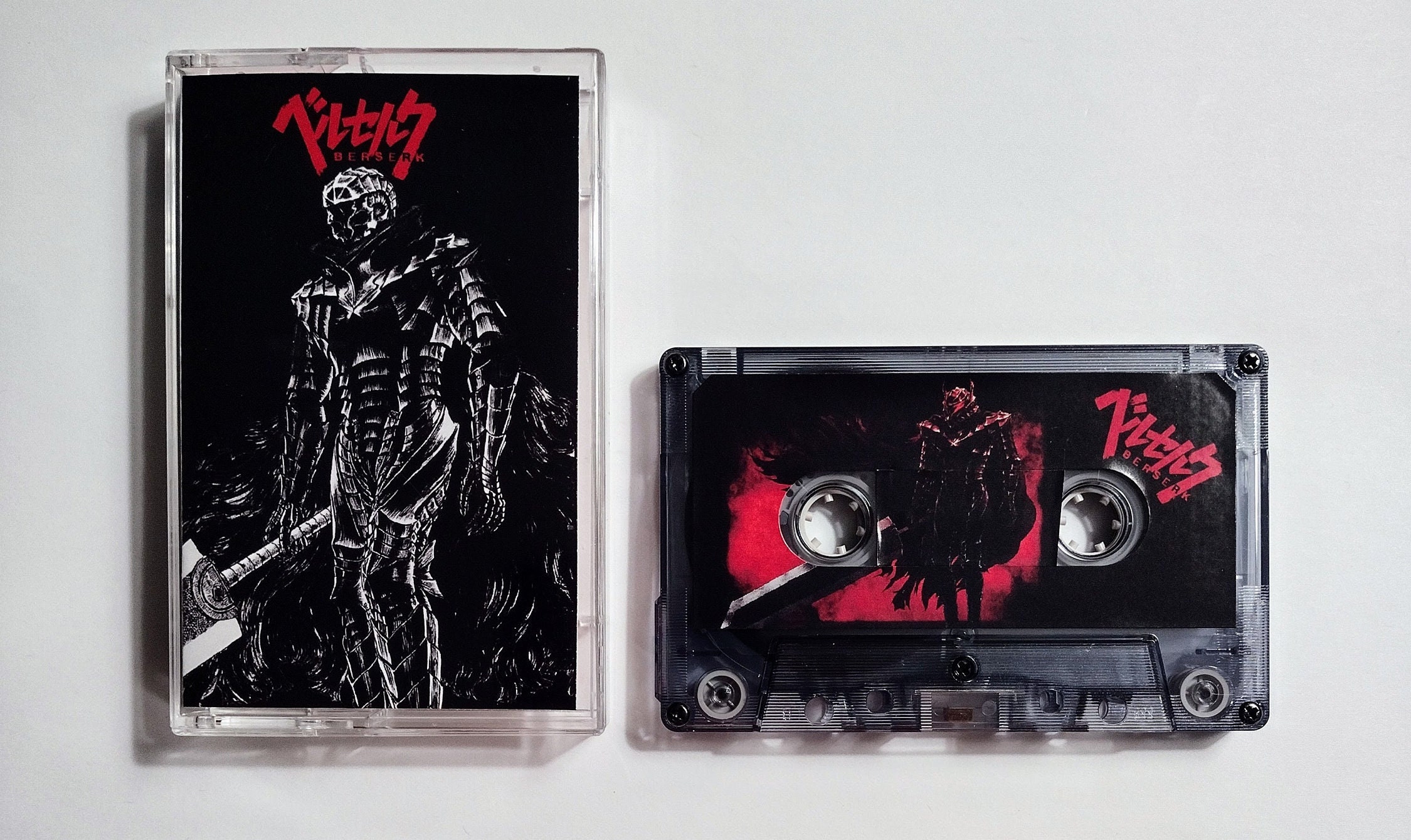 Berserk 1997 Anime Soundtrack High Fidelity Handmade Cassette Etsy