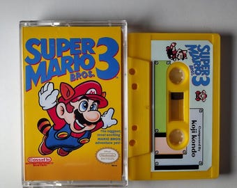 S M B 3 OST Cassette Tape