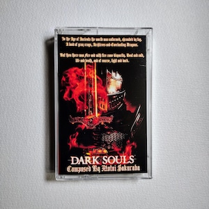 Dark Souls Cassette Tape – A Tribute to Motoi Sakuraba’s Iconic Custom Handmade Cassette Tape