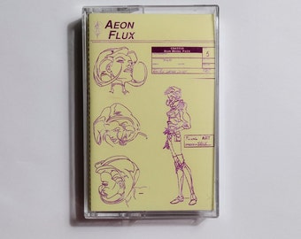 Aeon Flux TV Series Soundtrack Cassette - 85 Min | Handmade, Concept Art, Ambient Cyberpunk