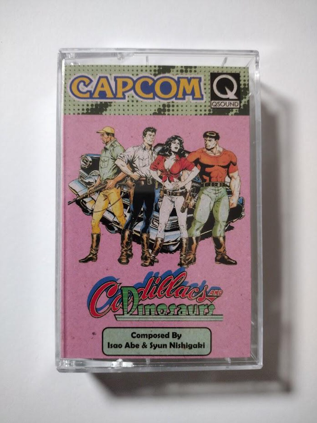 Cadillacs and Dinosaurs - Retro Arcade Game OST Handmade Cassette Tape ...