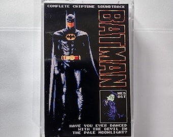 Bat Man NES OST Handmade Cassette Tape