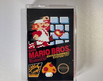 S M B 1 NES OST Cassette Tape