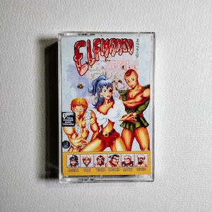 ELFMANIA - Amiga Video Game Soundtrack - Handmade Cassette Tape - Vintage Retro Electro House Demo Scene Music 30 Min