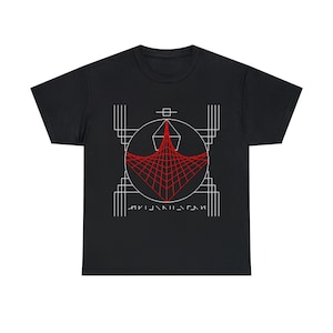 Vex Sphere Shirt - Cyberpunk Retrofuturism Pixel Art