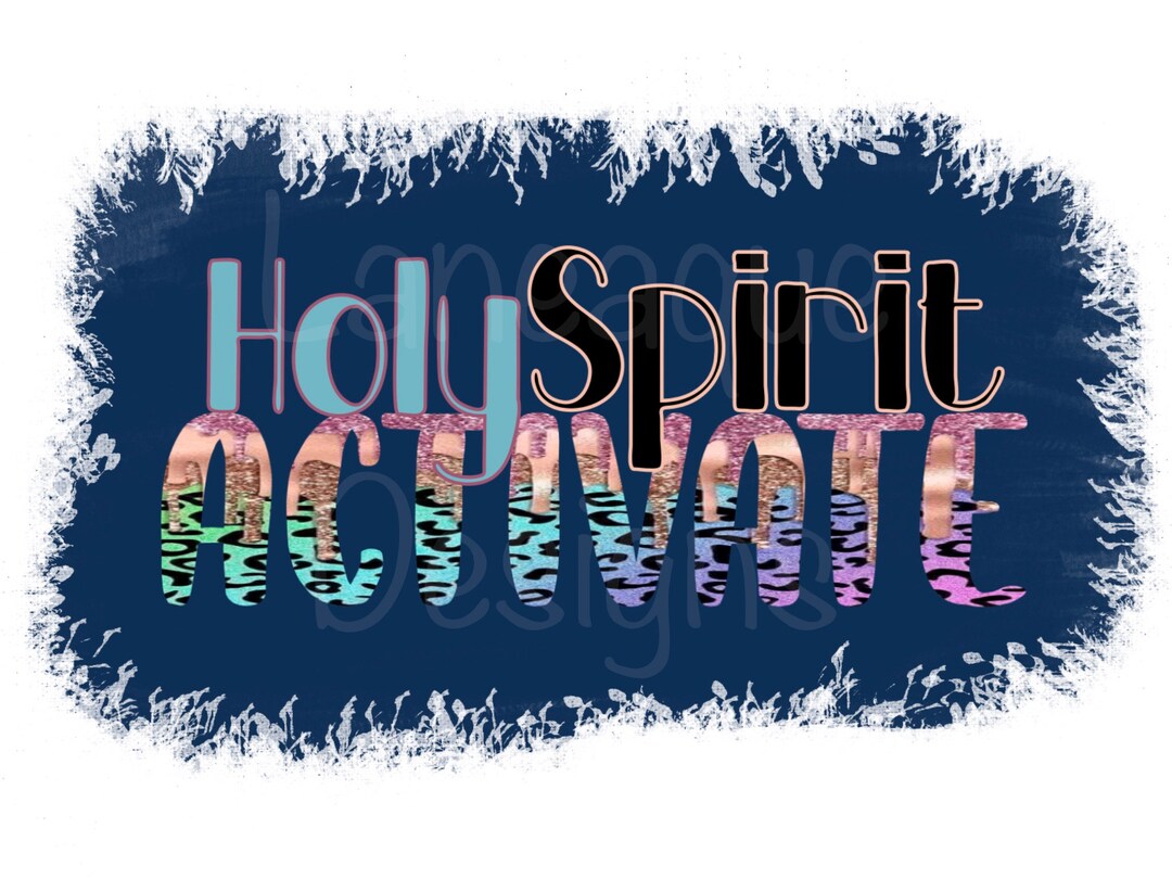 Holy Spirit Activate Etsy