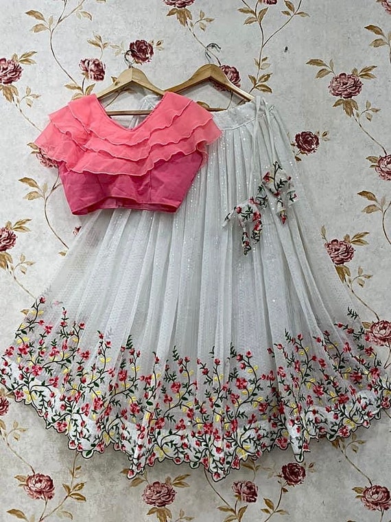 Chaniya choli design top for baby girl