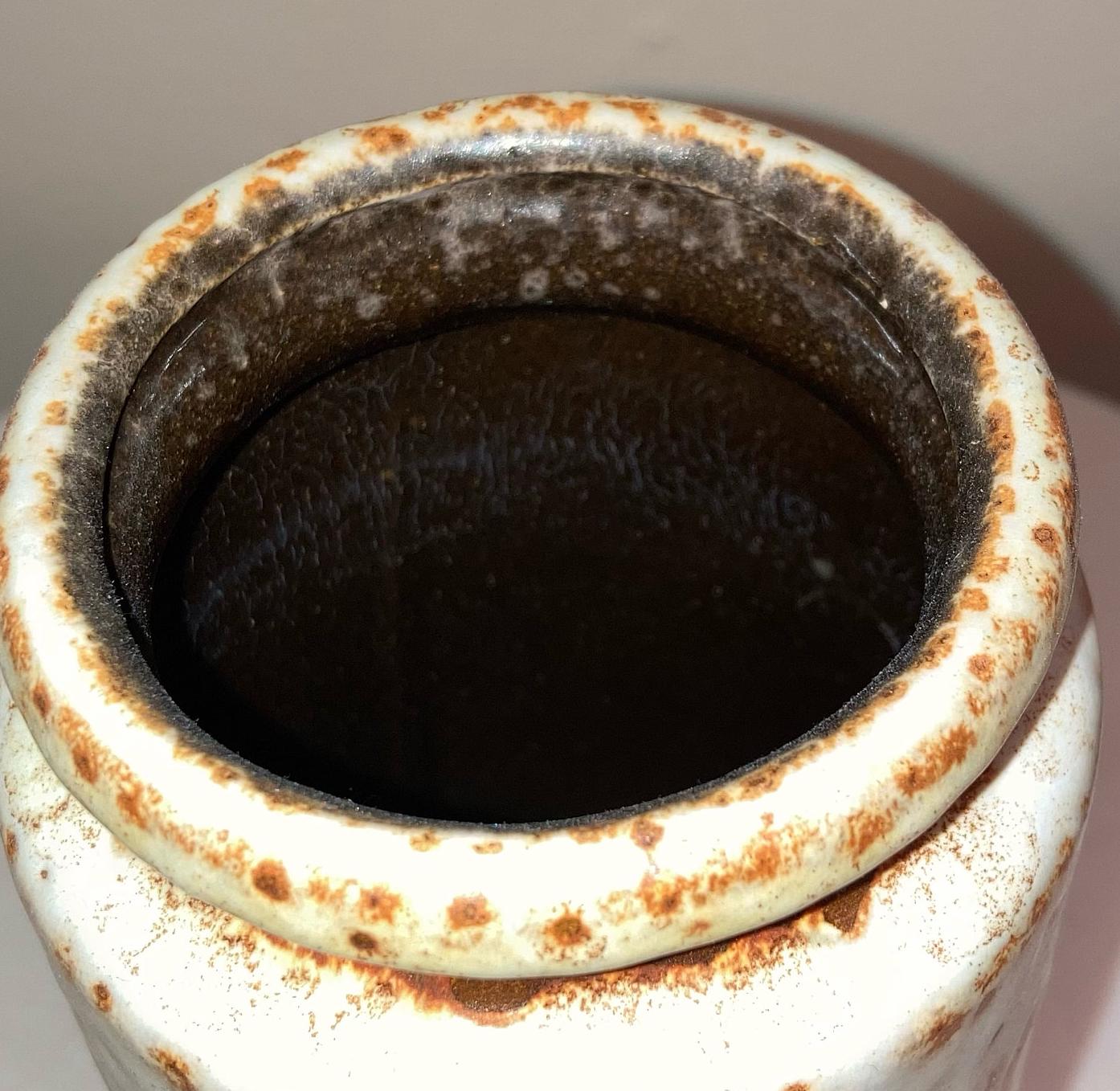 Vintage West German Fat Lava Pottery Vase Scheurich Keramik Vintage West German Fat Lava Pottery Vase Scheurich Keramik