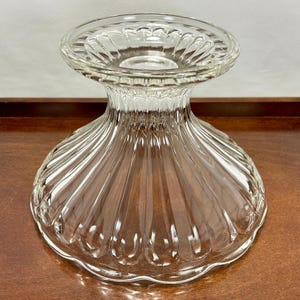 EAPG Pedestal Bowl Fluted Sides  Scalloped Loop Patterned Lip & Footed Base Lovely Versatile Bowl Great for Housewarming Gift or Collectors