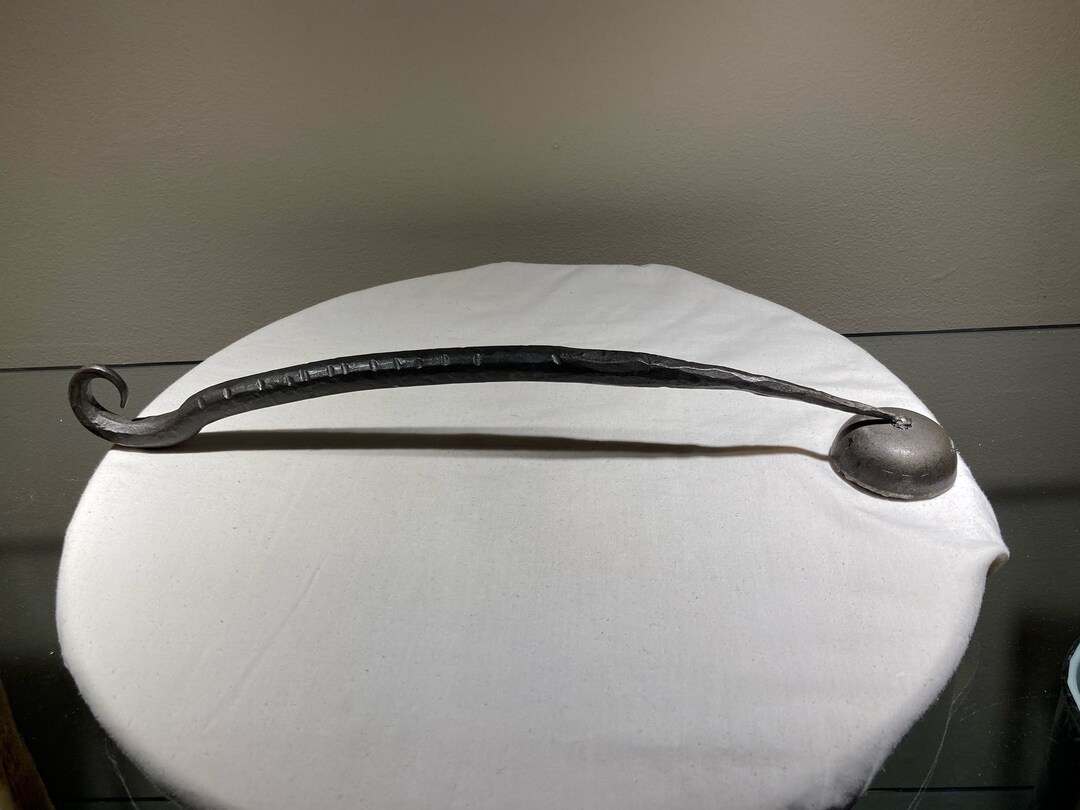 Vintage Iron Candle Snuffer Wonderful Medieval Castle Look