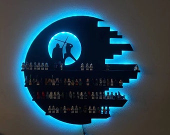 Death star minifigure holder