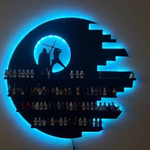 Death star minifigure holder