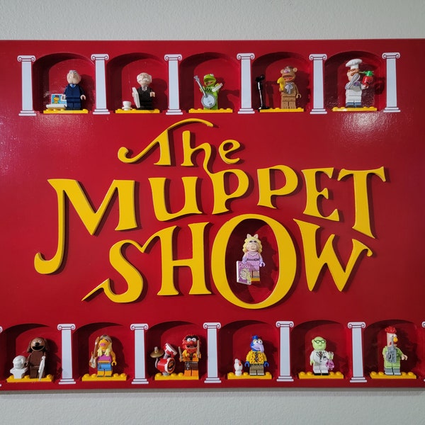Muppet minifigure holder