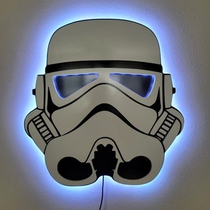 Stormtrooper 3D sign with LED lights
