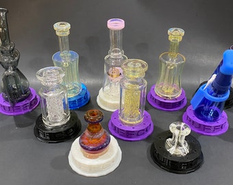 Puffco Attachment Glass Top Stand