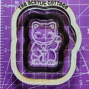 Silicone Lucky Cat/Maneki Neko Shaker Mold