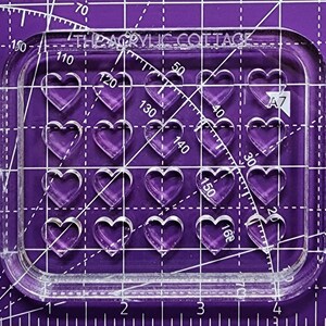 Silicone Heart Bits/Charm Mold