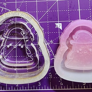 Silicone Ghost Shaker Mold