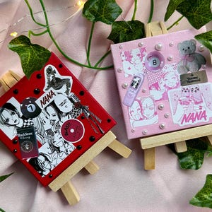 Moodboard – Nana Osaki – Hachiko – Nana Komatsu – Ai Yazawa – Decoración de biblioteca manga