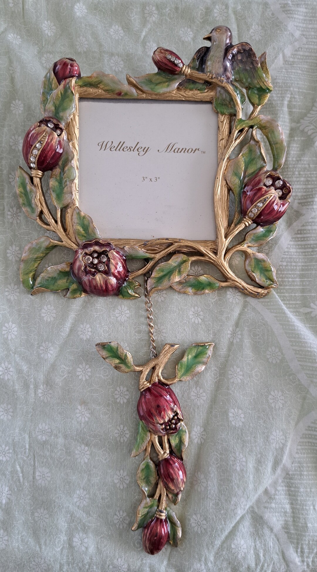 Wellesley Manor 3x3 Decorative Picture Frame Metal Etsy
