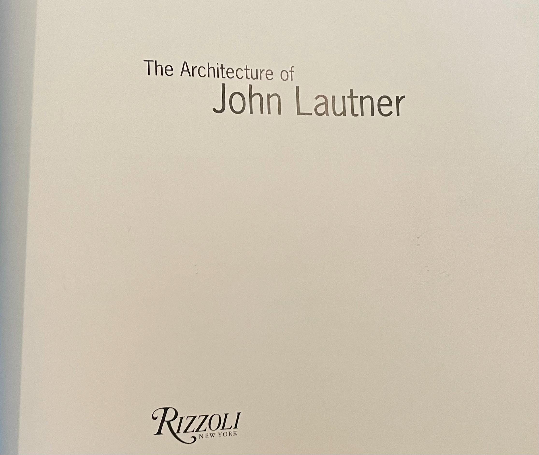The Architecture of John Lautner