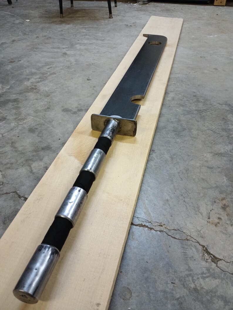 Rectangle Sword Handmade Heavy Weight Non Sharp Zabuza Kubikiribōchō Style Sword - Etsy