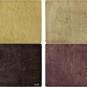 Rectangular Wood Placemat | Kitchen Accessories | Bohem & Rustic Style | Thanksgiving Gift | Easy to Clean | 12,99 x 17,71 inch