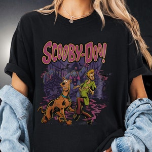 Scooby Doo Halloween T-Shirt, Retro Cartoon Style Tee, Comfort Colors, Stay Spooky Shirt, Weird and Fun Halloween Tee, Spooky Vibes Shirt