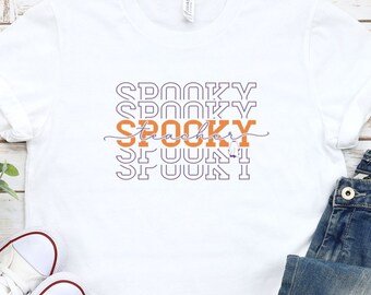 Spooky Teacher Halloween Shirt, Funny Teacher Ghost Shirt,Teacher Life Shirt, Halloween Teacher Tee, Gift For Teacher, Fall Spooky T-Shirt