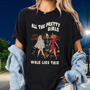 Sexy Halloween Comfort Colors T-Shirt, Funny Halloween Witch, Retro Halloween Party Shirt, Spooky Season Costume, Trick or Treat Gift Tee