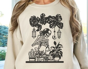 Plant Lady Sweatshirt, Crazy Plant Lady, Ladies Sweatshirt, Plant Lady Sweatshirt Gift, Lady Sweatshirt, Plant Lady Shirt, Plant Lady Gift