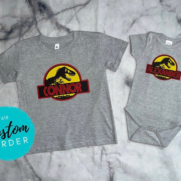 Jurassic Park Name Badge - Etsy