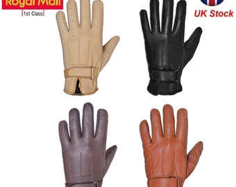 Horse Riding Gloves 100% Genuine Premium Leather Quality "New"