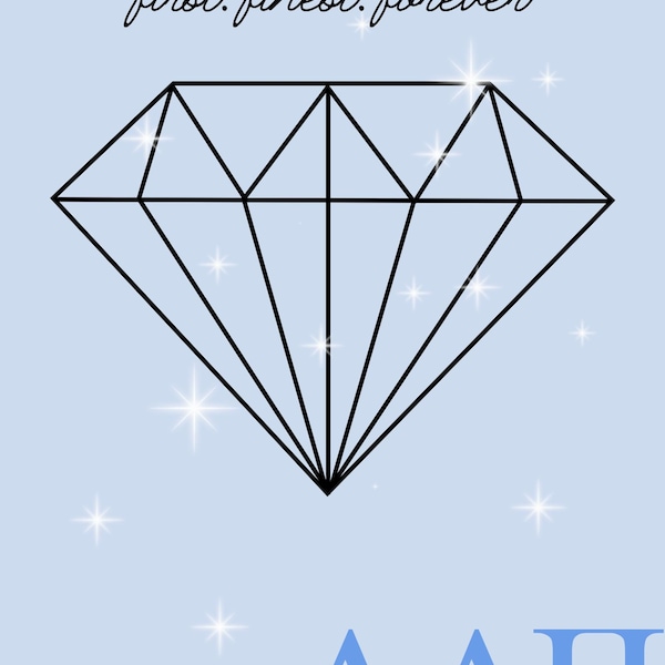 ADPI Alpha Delta PI sorority Print