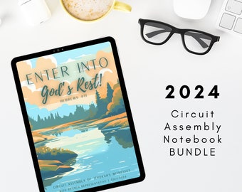 Eagerly Wait for Jehovah! - 2024 Jehovah's Witnesses Circuit Assembly | JW Assembly Digital Notebook Download (English and Spanish)