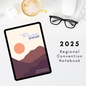 JW | Deutsch | Pure Anbetung - Regionskongreß der Zeugen Zeugen 2025 | Convention DIGITAL Notizbuch und PDF Download